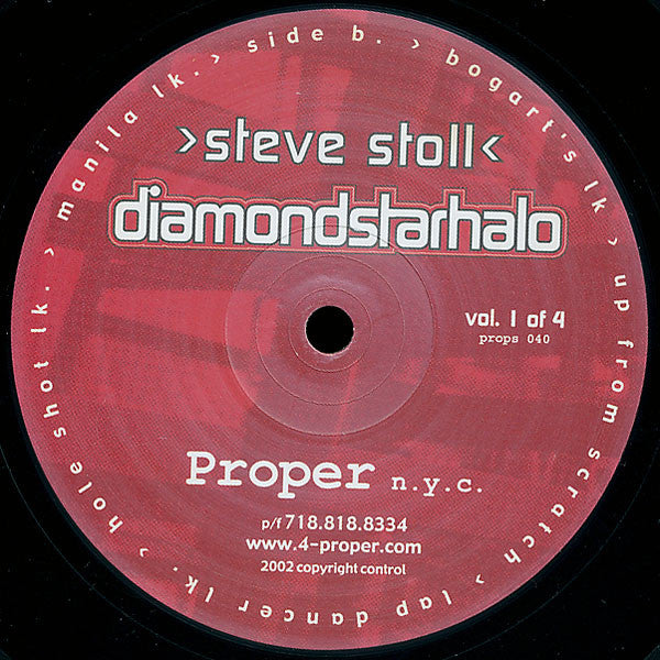 Steve Stoll : Diamondstarhalo Vol. 1 Of 4 (12")