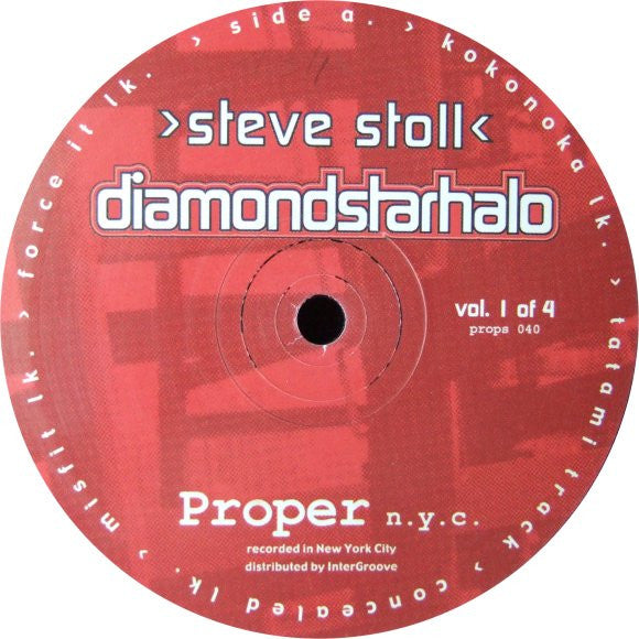 Steve Stoll : Diamondstarhalo Vol. 1 Of 4 (12")