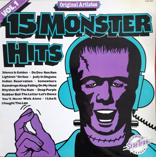Various : 15 Monster Hits Vol. 1 (LP, Comp)