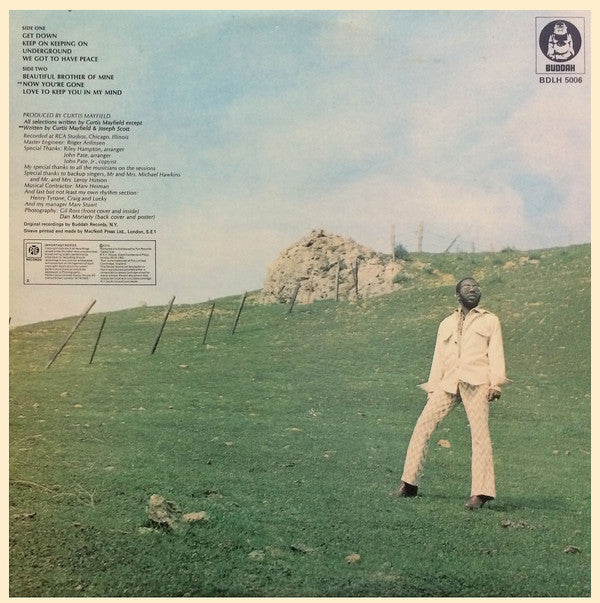 Curtis Mayfield : Roots (LP, Album, RE)