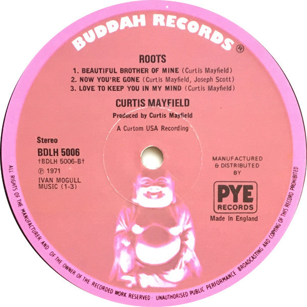 Curtis Mayfield : Roots (LP, Album, RE)