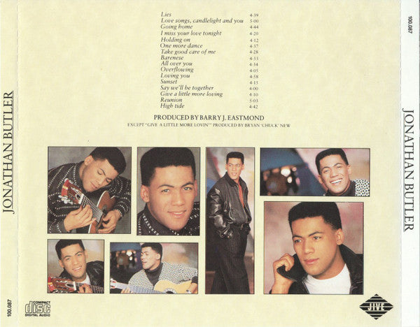 Jonathan Butler : Jonathan Butler (CD, Album)
