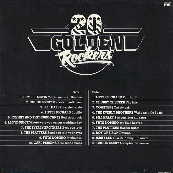 Various : 20 Golden Rockers (LP, Comp)