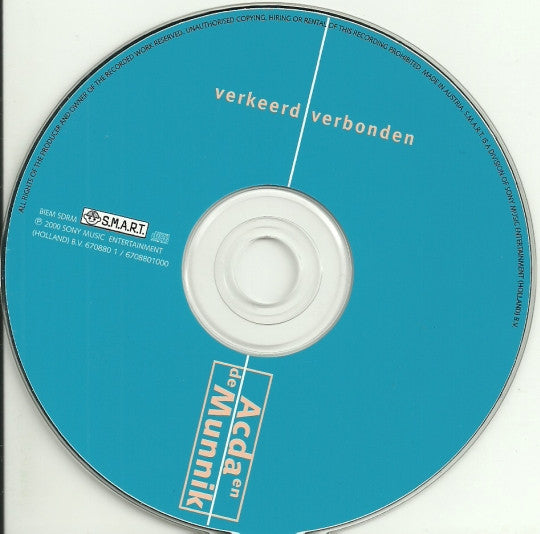 Acda en de Munnik : Verkeerd Verbonden (CD, Single)
