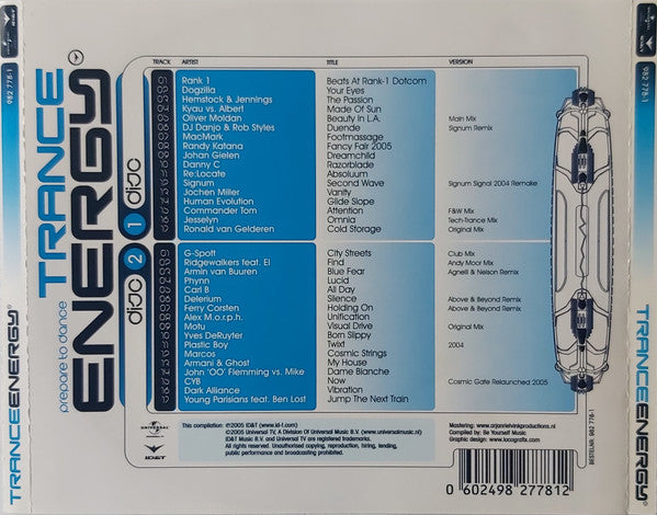 Various : Trance Energy (2xCD, Mixed)