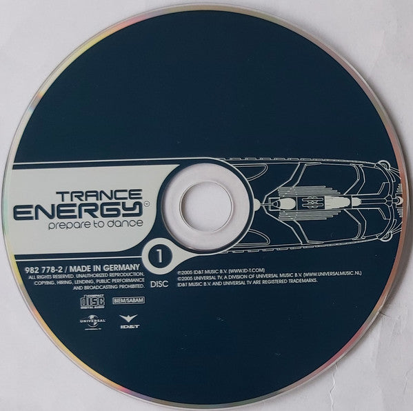 Various : Trance Energy (2xCD, Mixed)
