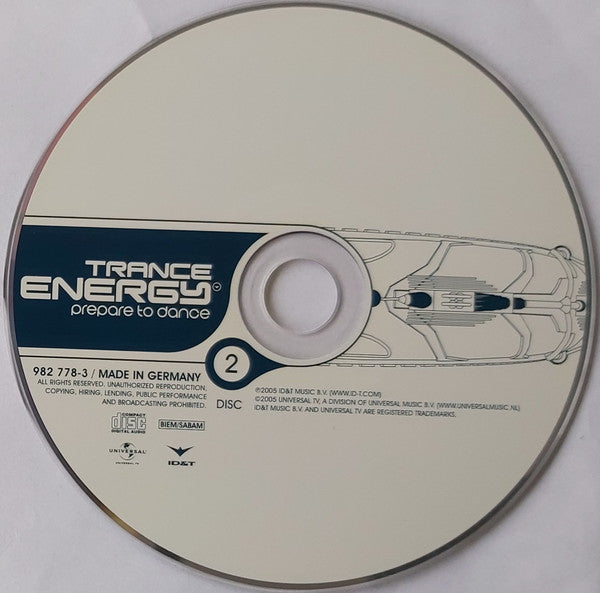 Various : Trance Energy (2xCD, Mixed)