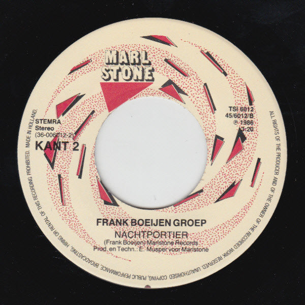 Frank Boeijen Groep : Geef Niet Op (7", Single)