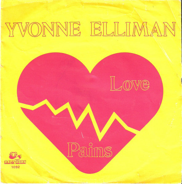 Yvonne Elliman : Love Pains (7", Single)