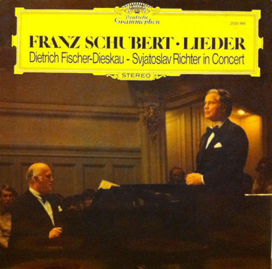 Franz Schubert, Dietrich Fischer-Dieskau - Sviatoslav Richter : Lieder  (LP)