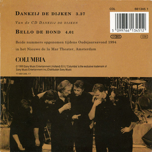 Frits : Dankzij De Dijken (CD, Single)