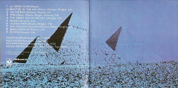 Pink Floyd : The Dark Side Of The Moon (CD, Album, RE, RP)