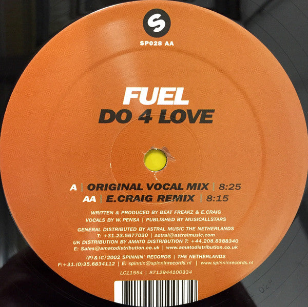 Fuel (2) : Do 4 Love (12")