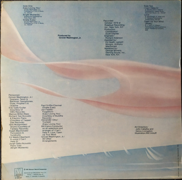 Grover Washington, Jr. : Skylarkin' (LP, Album, RE)