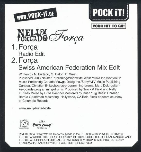 Nelly Furtado : Força (CD, Mini, Single)