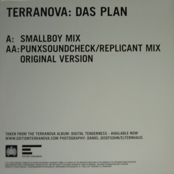 Terranova : Das Plan (12")
