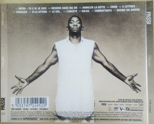 Passi : Odyssée (CD, Album, Enh)