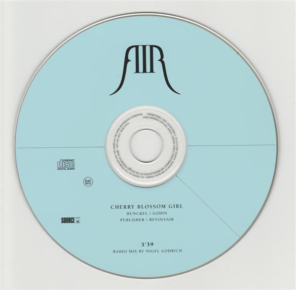 AIR : Cherry Blossom Girl (CD, Single, Promo, Car)