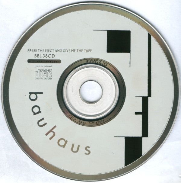 Bauhaus : Press The Eject And Give Me The Tape (CD, Album, RE)