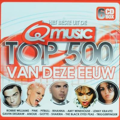 Various : Het Beste Uit De Q-Music Top 500 Van Deze Eeuw - Editie 2012 (6xCD, Comp)