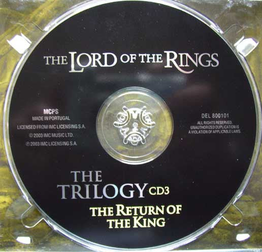 Howard Shore : The Lord Of The Rings: The Trilogy (3xCD, Comp + Box)