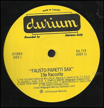 Fausto Papetti : 19a Raccolta (LP, Album)