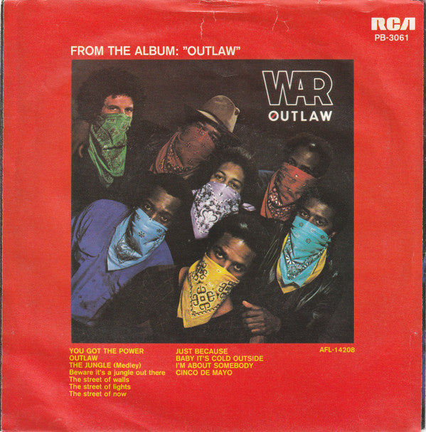 War : You Got The Power (7", Single)