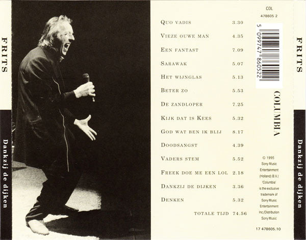 Frits : Dankzij De Dijken (CD, Album)