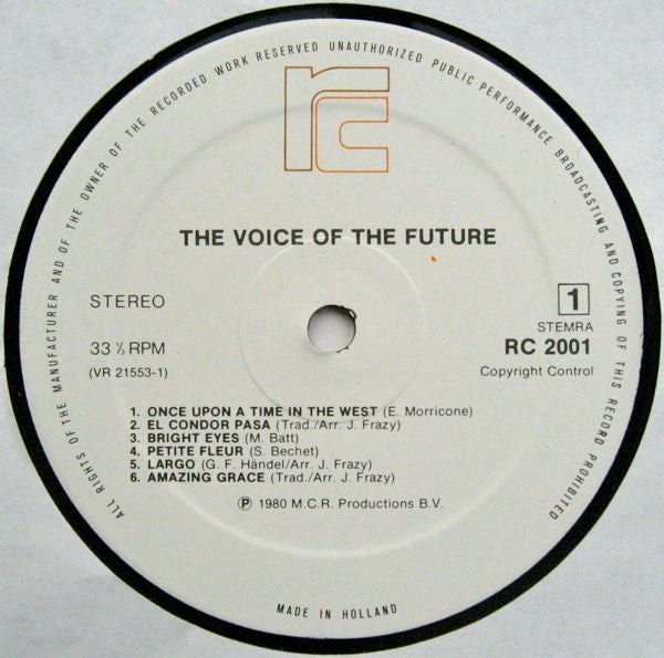 The Voice Of The Future : The Voice Of The Future (LP, Album, Gat)