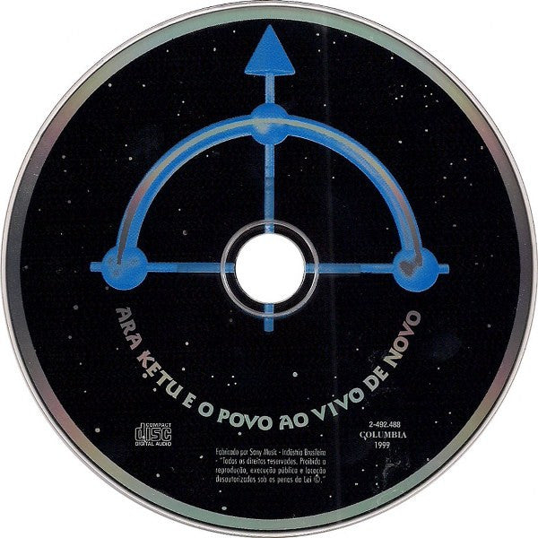 Ara Ketu : Ara Ketu E O Povo Ao Vivo De Novo (CD, Album)