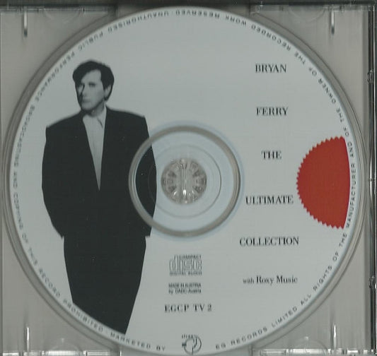 Bryan Ferry / Roxy Music : Bryan Ferry - The Ultimate Collection With Roxy Music (CD, Comp, Pic)