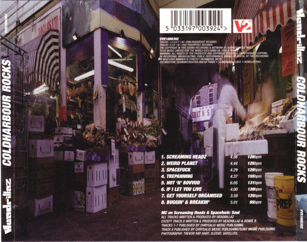 Headrillaz : Coldharbour Rocks (CD, Album)