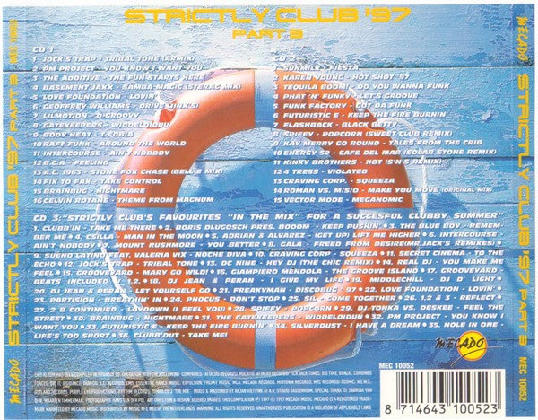 Various : Strictly Club '97 Part 3 (The Summer Edition) (2xCD, Comp + CD, Mixed)
