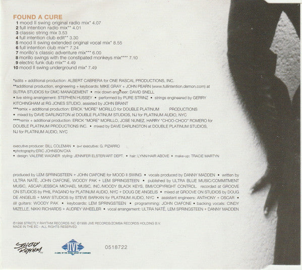 Ultra Naté : Found A Cure (CD, Maxi)