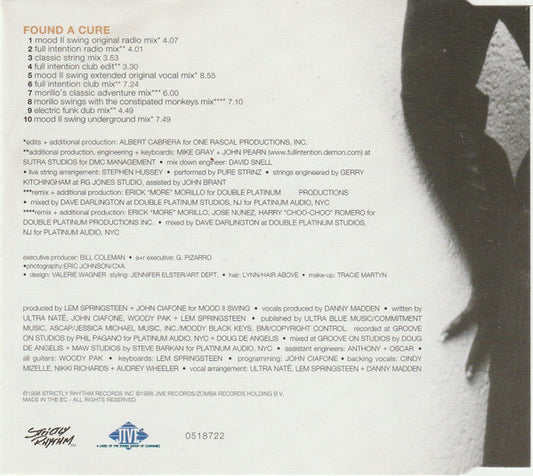 Ultra Naté : Found A Cure (CD, Maxi)