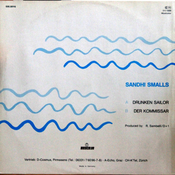 Sandhi Smalls : Drunken Sailor (12", Maxi)