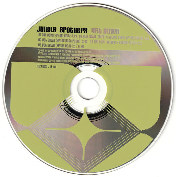 Jungle Brothers : Get Down (CD, Maxi)