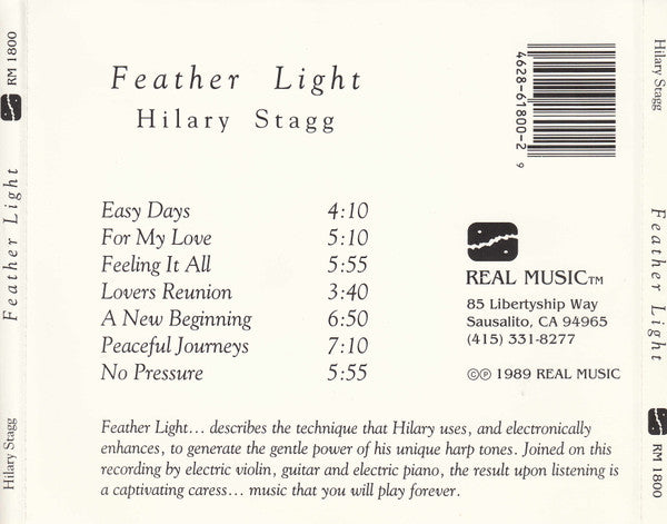 Hilary Stagg : Feather Light (CD, Album)