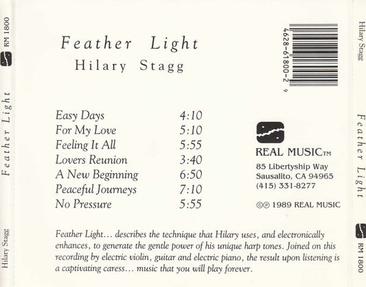 Hilary Stagg : Feather Light (CD, Album)