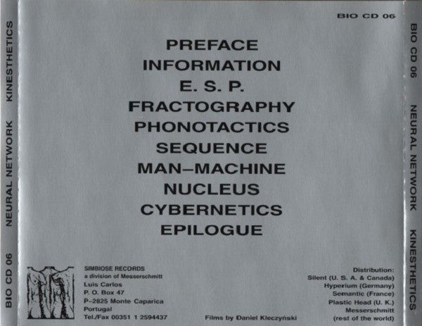 Neural Network (3) : Kinesthetics (CD, Album)