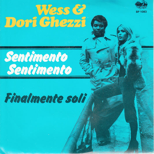 Wess And Dori Ghezzi : Sentimento Sentimento (7", Single)