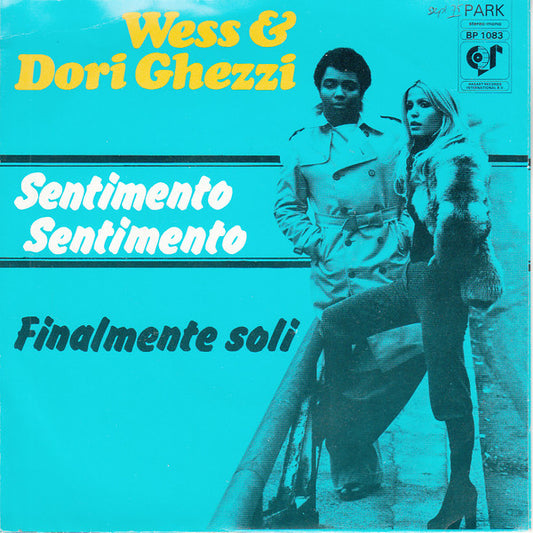 Wess And Dori Ghezzi : Sentimento Sentimento (7", Single)