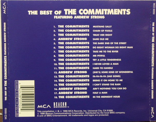 The Commitments Featuring Andrew Strong : The Best Of (CD, Comp)