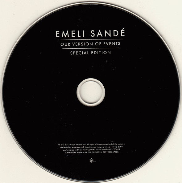 Emeli Sandé : Our Version Of Events (CD, Album, S/Edition)