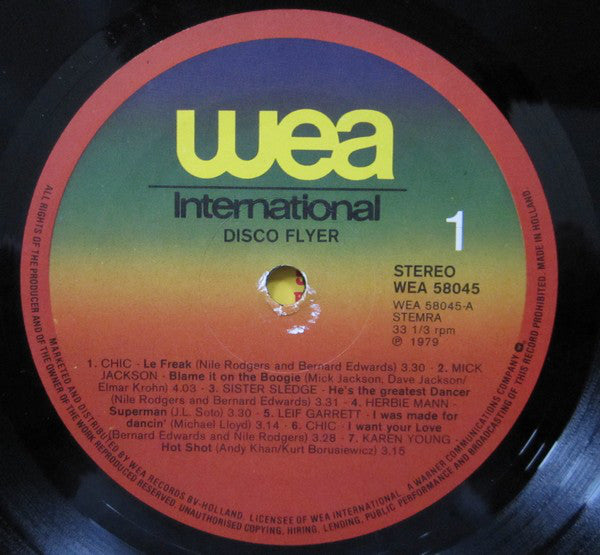 Various : Disco Flyer (LP, Comp)
