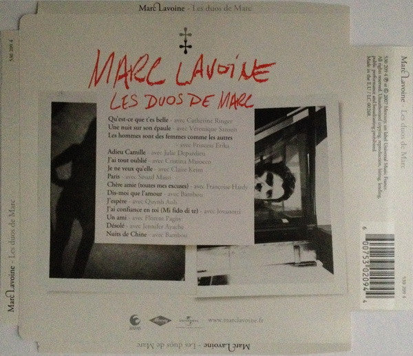 Marc Lavoine : Les Duos De Marc (CD, Comp, Sup)