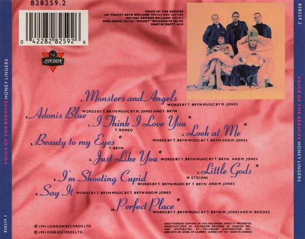 Voice Of The Beehive : Honey Lingers (CD)