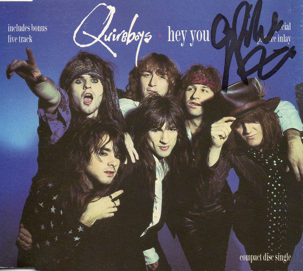 The Quireboys : Hey You (CD, Single)
