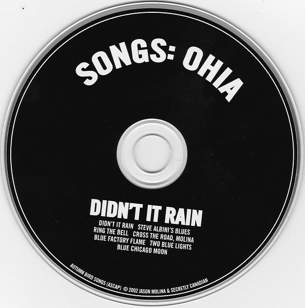 Songs: Ohia : Didn't It Rain (CD, Album)