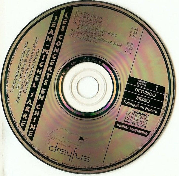 Jean-Michel Jarre : Les Concerts En Chine (2xCD, Album, RE)